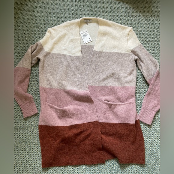Madewell Sweaters - Brand Mew Madewell Colorblock Cardigan